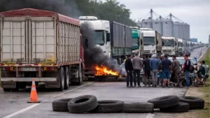 Los sindicatos boicotean las exportaciones argentinas causando millones en perdidas