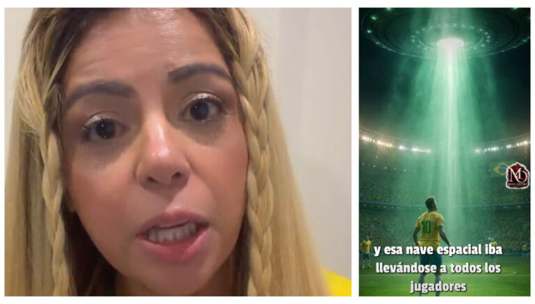 Según una vidente brasileña habrá una abducción extraterrestre en el partido Brasil-Escocia