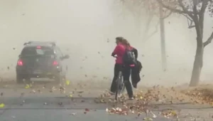 Alerta naranja por viento Zonda en Salta