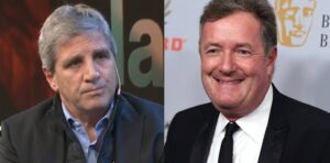 Luis Caputo tildó a Piers Morgan de "Mediocre y resentido"