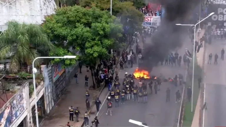 Las autoridades evitaron un piquete en Buenos Aires