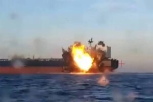 Ucrania atacó cargueros que transportaban armas iraníes hacia Rusia