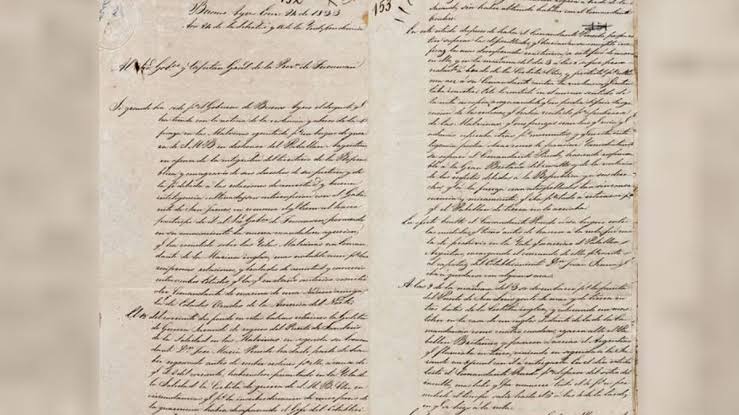 Hallaron una carta de 1833 que relata la invasión de las Islas Malvinas
