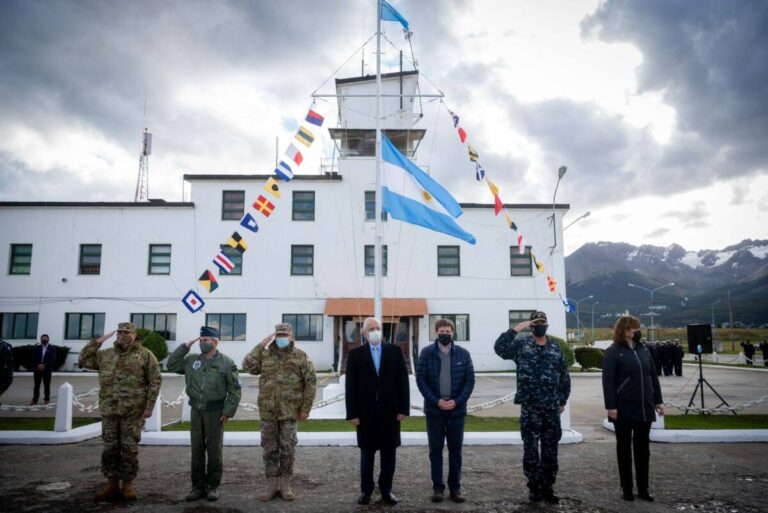 El gobierno acelera la construcción de la Base Naval Integrada en Tierra del Fuego