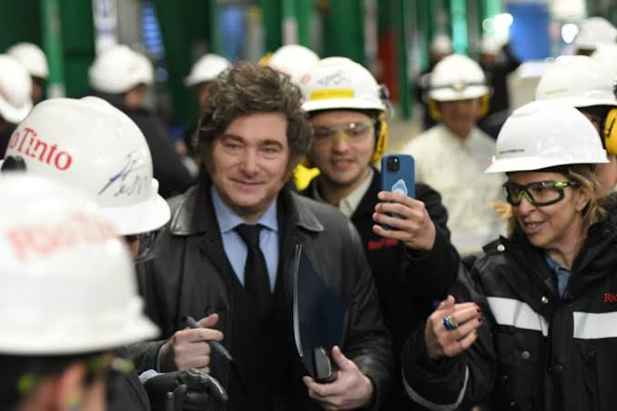 El presidente Milei inauguró dos plantas de litio en Catamarca